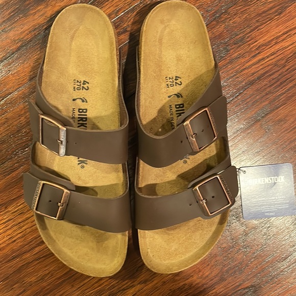 Birkenstock Arizona BS dark brown asst HS - Picture 2 of 4